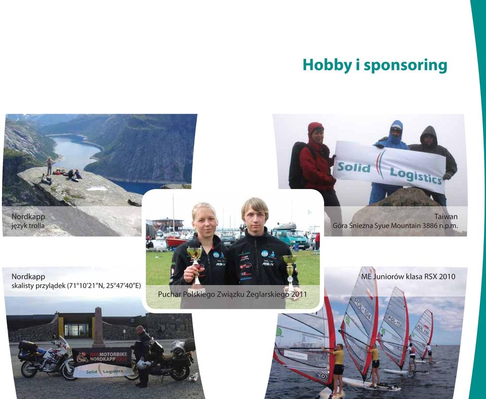 Nordkapp skalisty przylądek (71 10 21 N, 25 47 40 E)