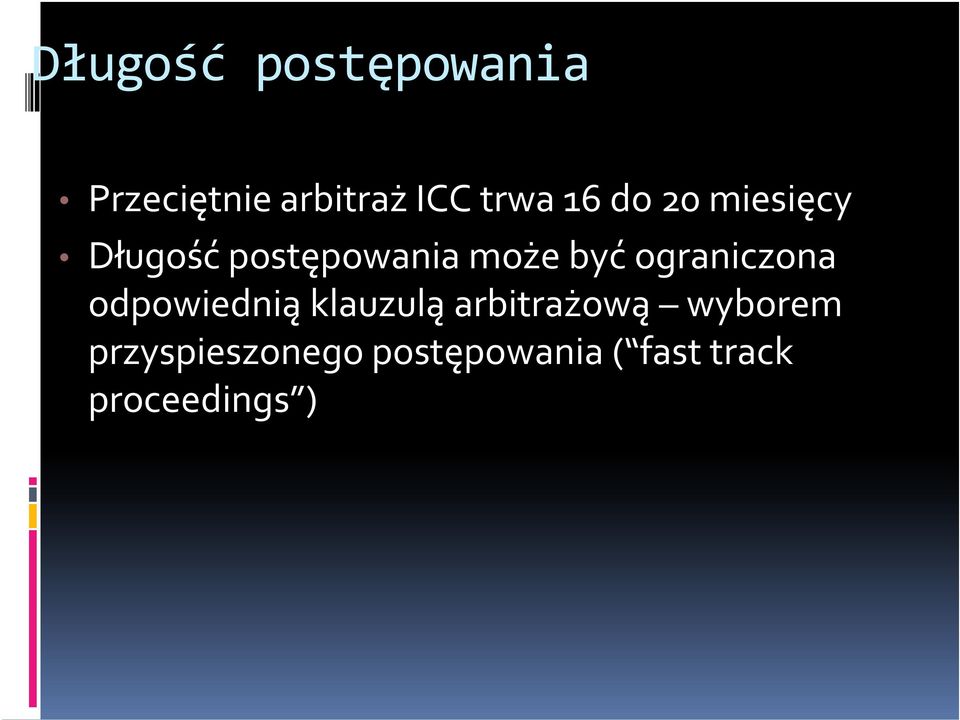 ograniczona odpowiednią klauzulą arbitrażową