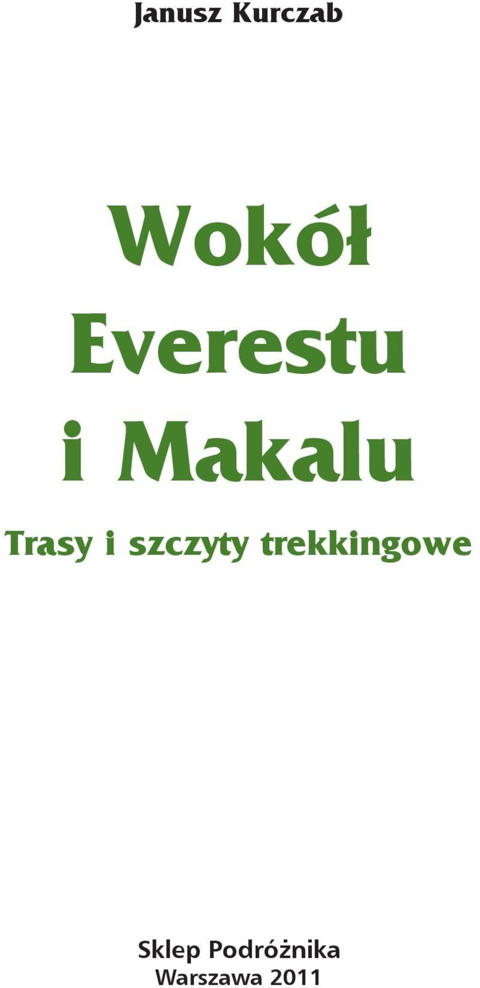 i szczyty trekkingowe