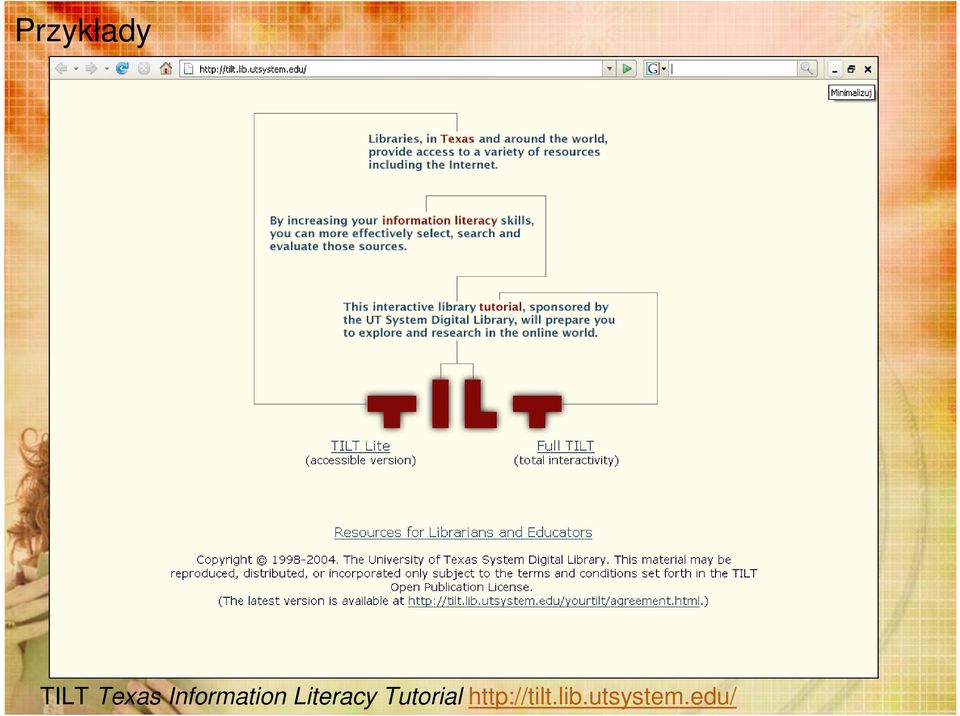 Literacy Tutorial