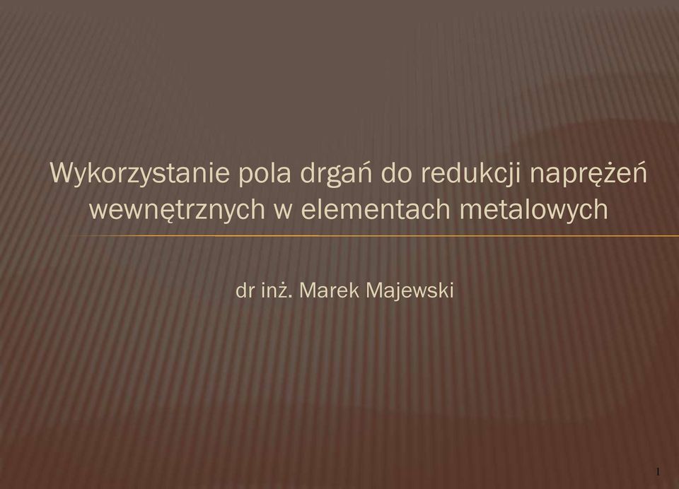 wewnętrznych w elementach