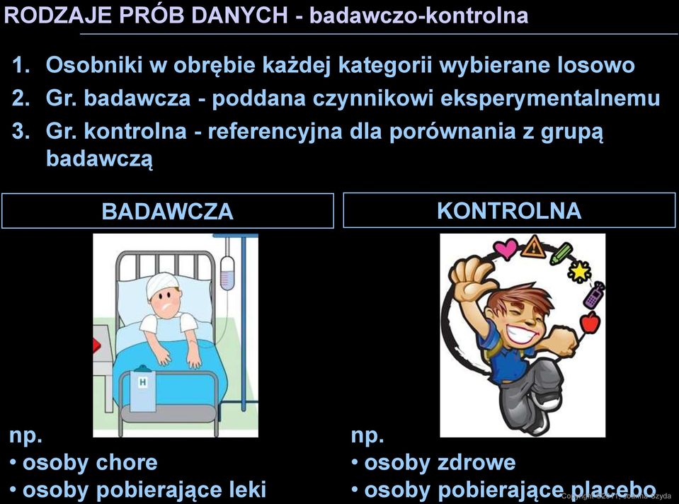 badawcza - poddana czynnikowi eksperymentalnemu 3. Gr.