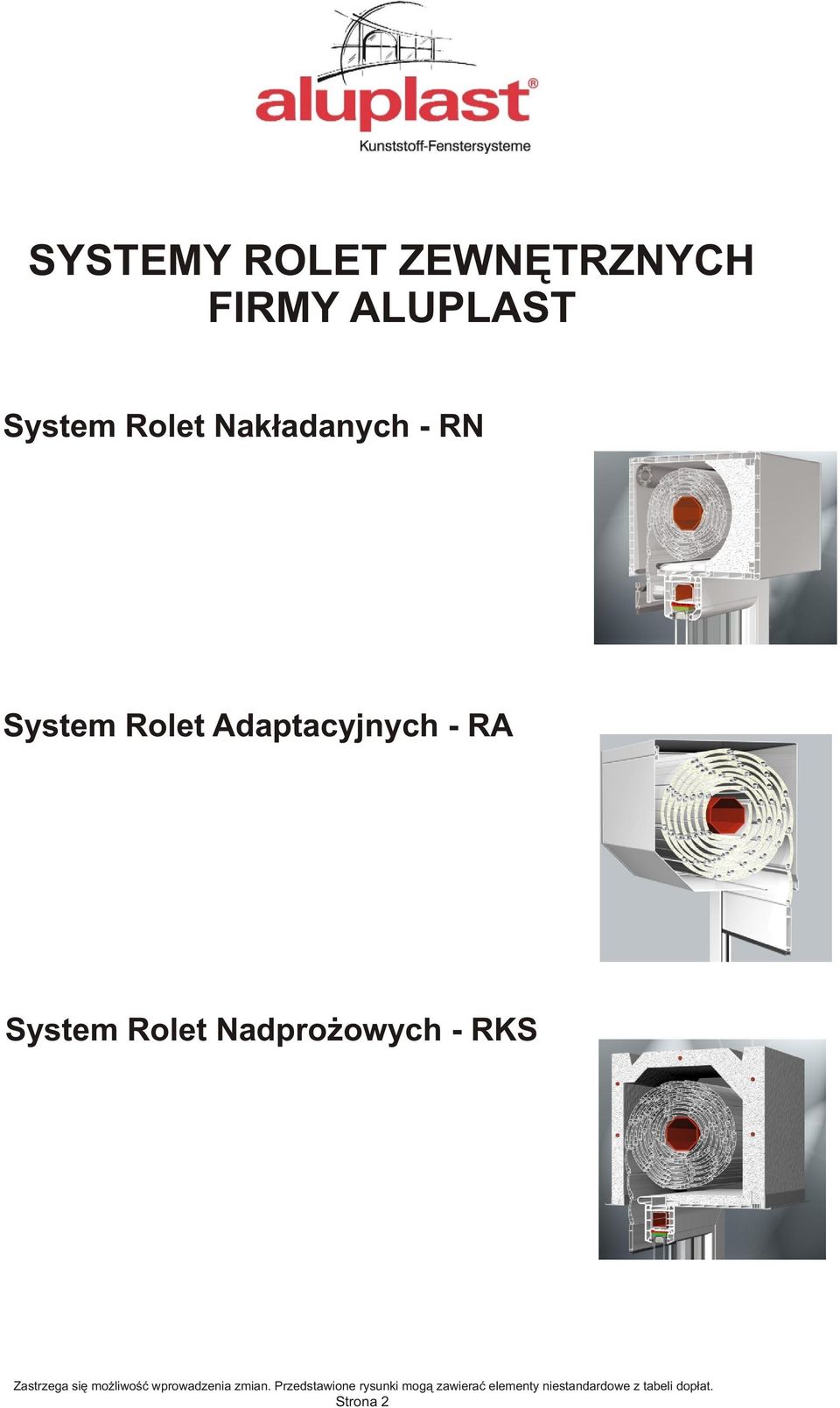 RN System Rolet Adaptacyjnych - RA