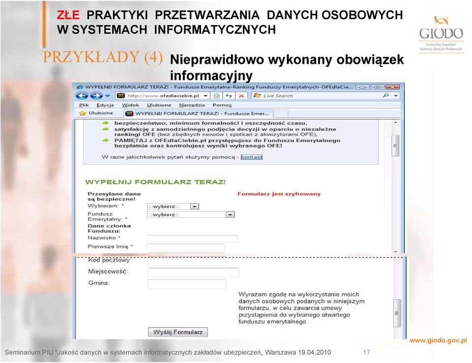 INFORMATYCZNYCH PRZYKŁADY (4)