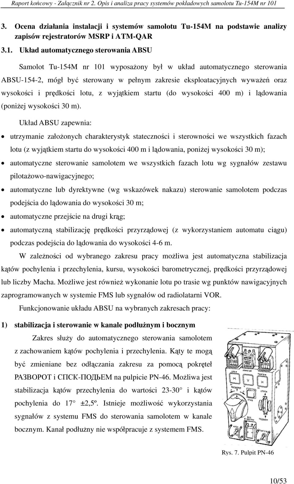 4M na podstawie analizy zapisów rejestratorów MSRP i ATM-QAR 3.1.