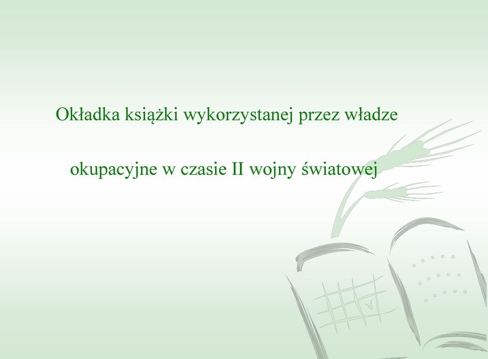 władze okupacyjne w