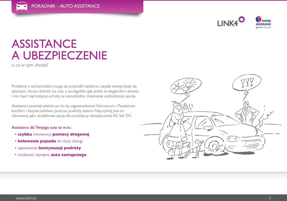 masz najmniejszej ochoty na samodzielne zmienianie uszkodzonej opony.