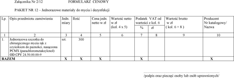 300 chirurgicznego mycia rąk z czyścikiem do paznokci,