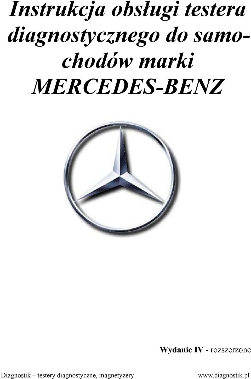 MERCEDES-BENZ Wydanie IV - rozszerzone