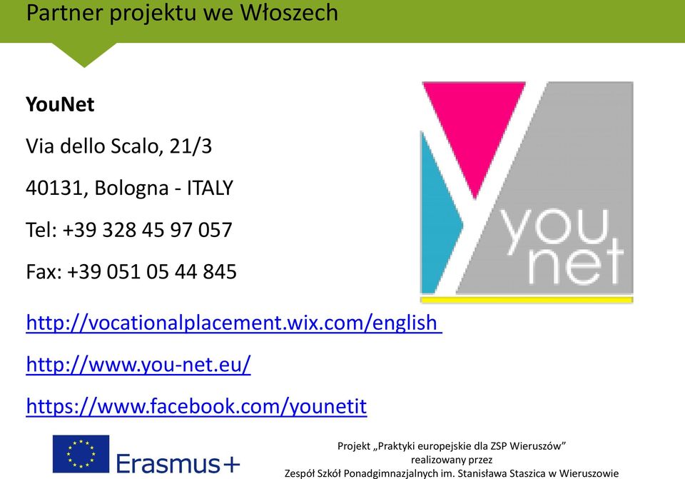 +39 051 05 44 845 http://vocationalplacement.wix.