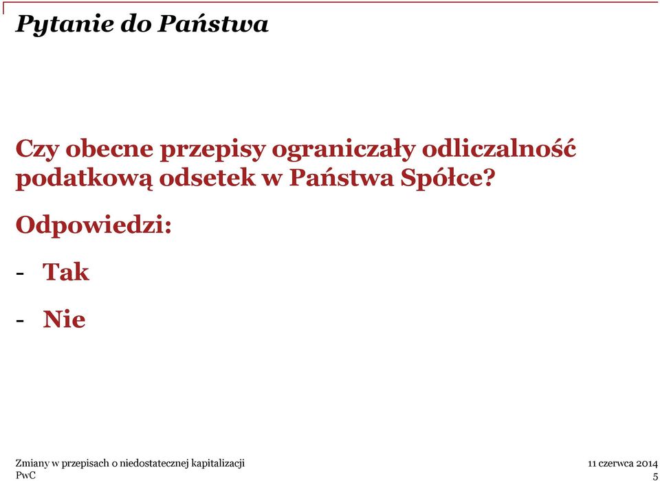 odliczalność podatkową odsetek