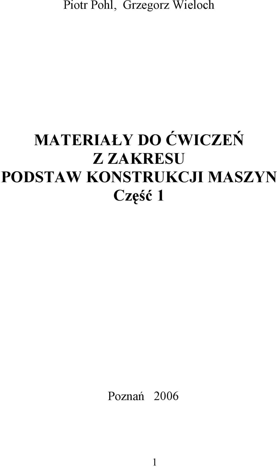 ĆWICZEŃ Z ZAKRESU