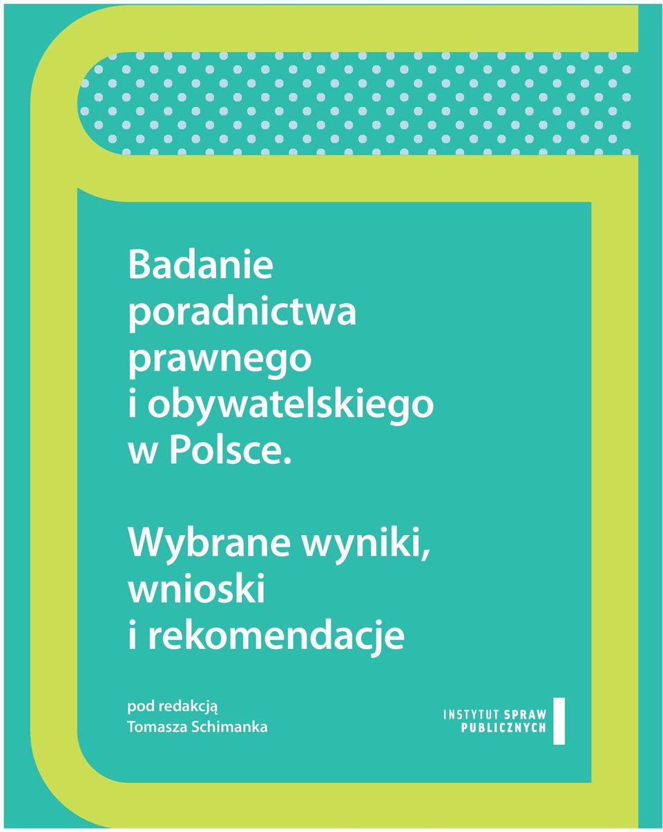 Wybrane wyniki, wnioski i