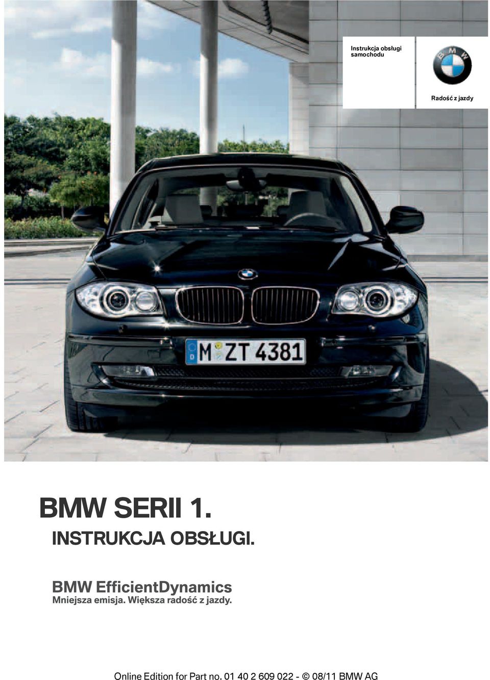 jazdy BMW SERII 1.