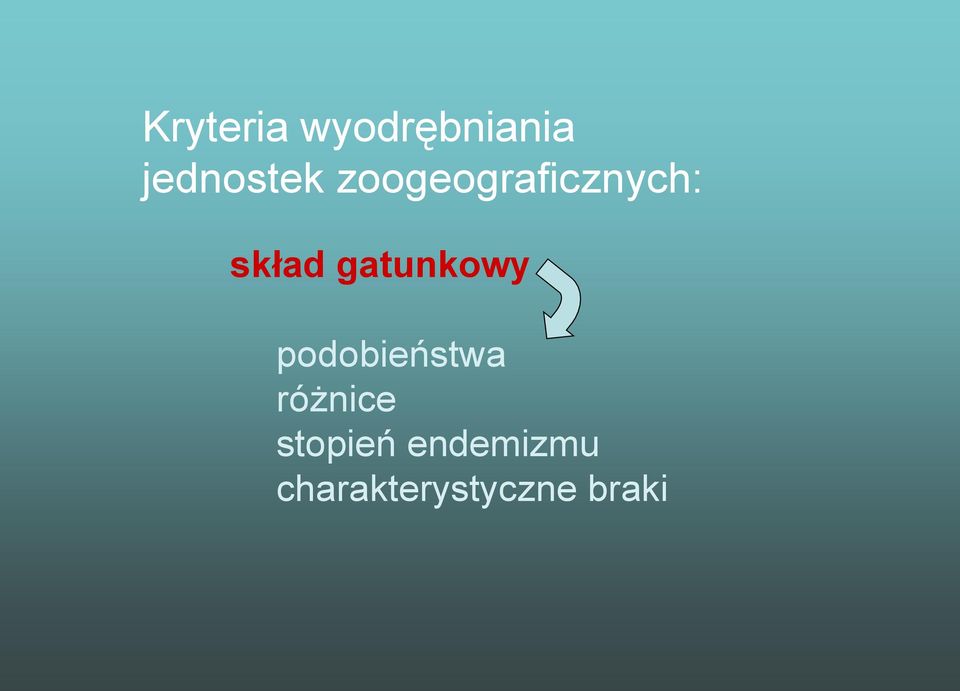 gatunkowy podobieństwa różnice