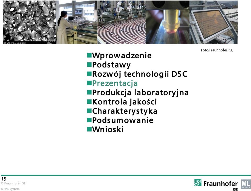 Produkcja laboratoryjna Kontrola