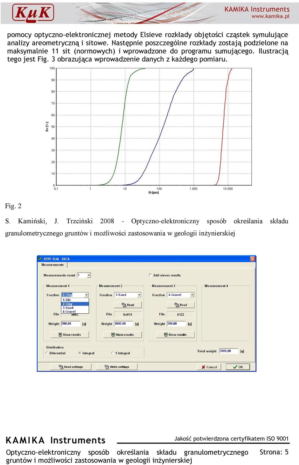 Następnie poszczególne rozkłady zostają podzielone na maksymalnie 11 sit (normowych) i