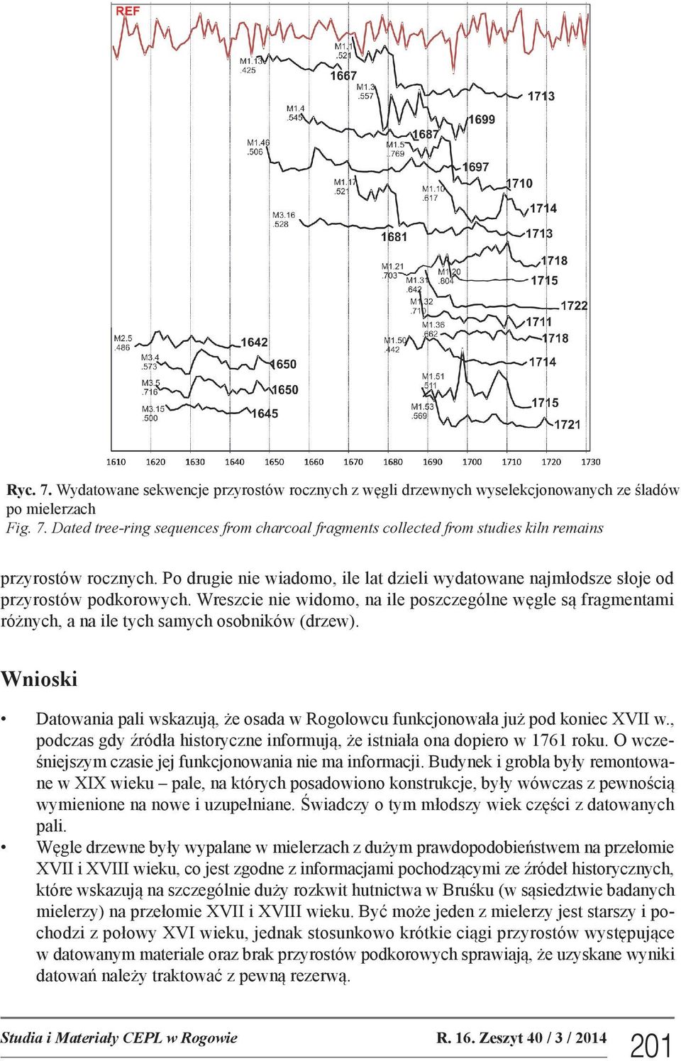 Wreszcie nie widomo, na ile poszczególne węgle są fragmentami różnych, a na ile tych samych osobników (drzew).