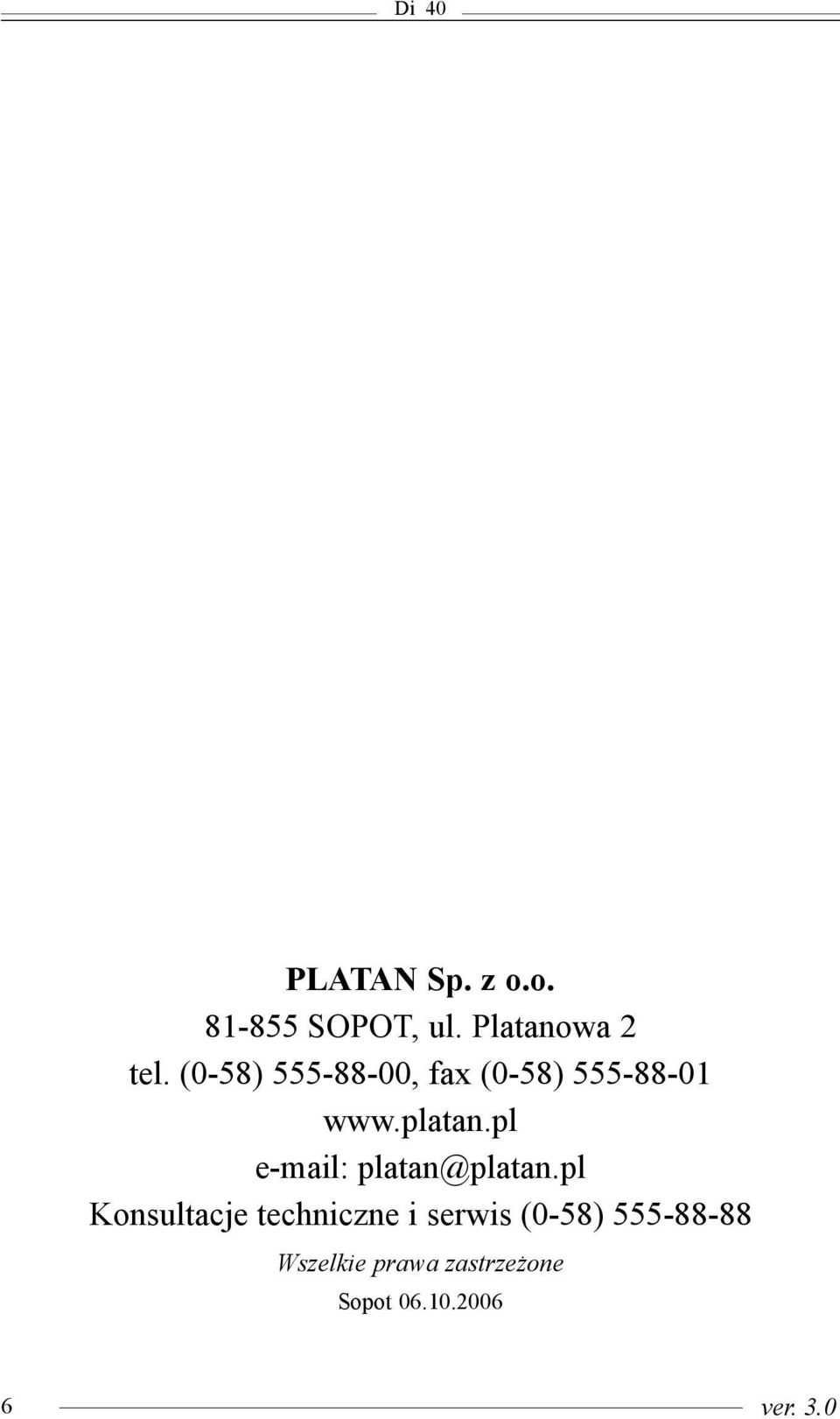 pl e-mail: platan@platan.