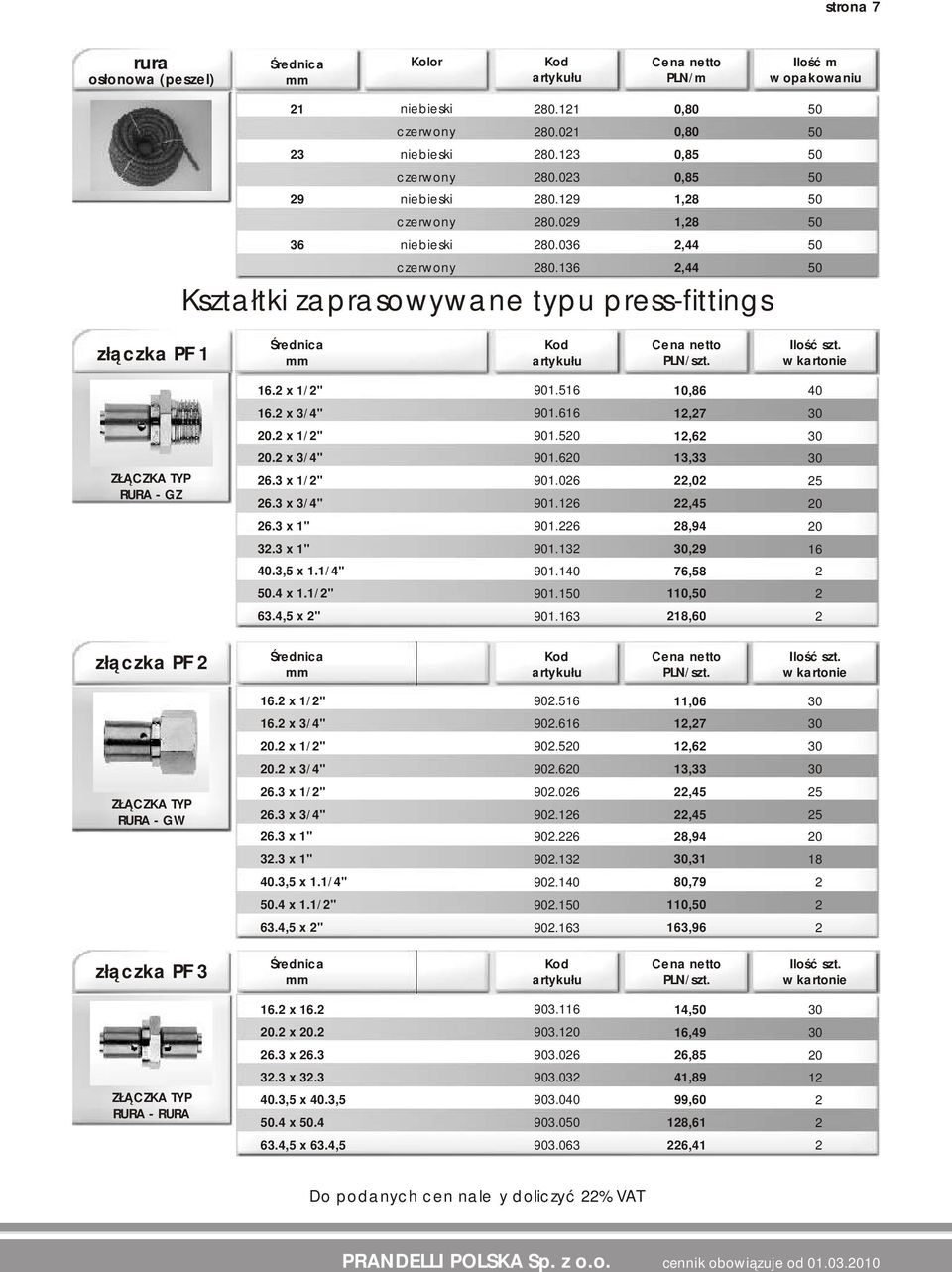 3 x /" 6.3 x 3/4" 90.06 90.6,0,4 0 6.3 x " 90.6 8,94 0 3.3 x " 90.3,9 6 40.3, x./4" 90.40 76,8 0.4 x./" 90.0,0 63.4, x " 90.63 8,60 złączka PF 6. x /" 90.6,06 6. x 3/4" 90.66,7 0. x /" 90.0,6 0.