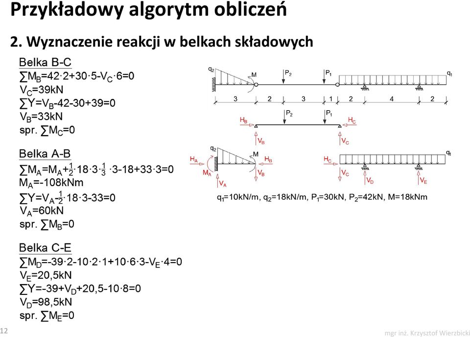 składowych 12 mgr