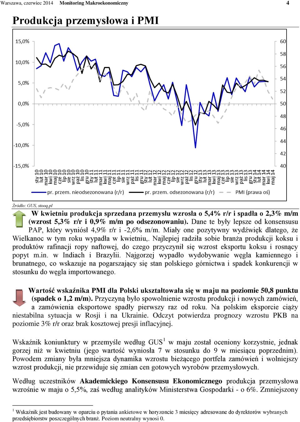 Dane te były lepsze od konsensusu PAP, który wyniósł 4,9% r/r i -2,6% m/m. Miały one pozytywny wydźwięk dlatego, że Wielkanoc w tym roku wypadła w kwietniu,.