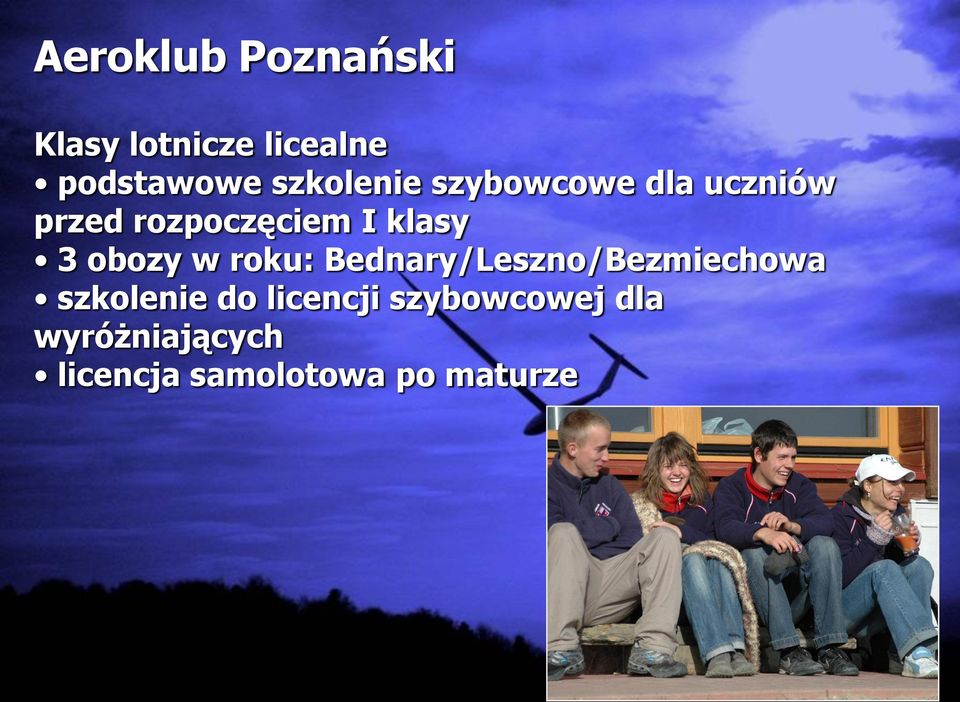 3 obozy w roku: Bednary/Leszno/Bezmiechowa szkolenie do