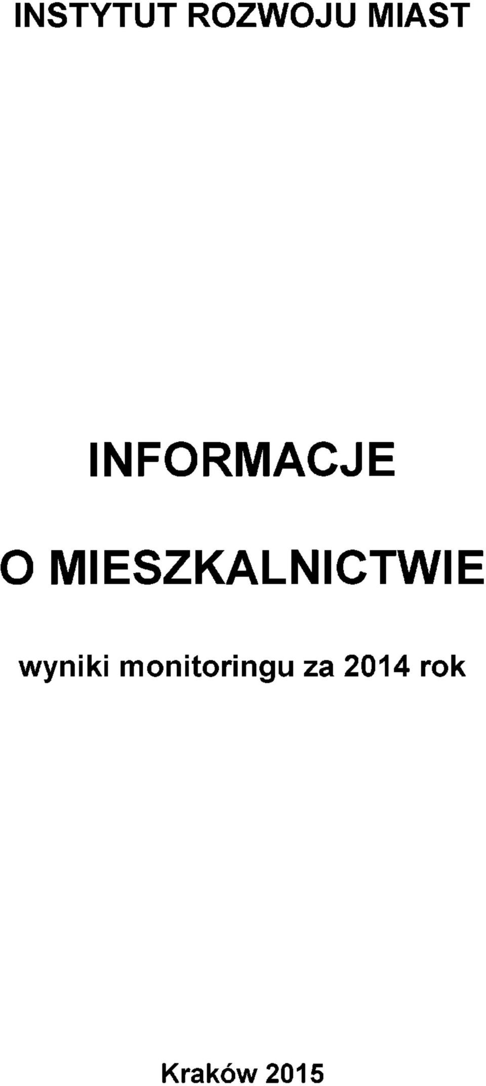 MIESZKALNICTWIE wyniki