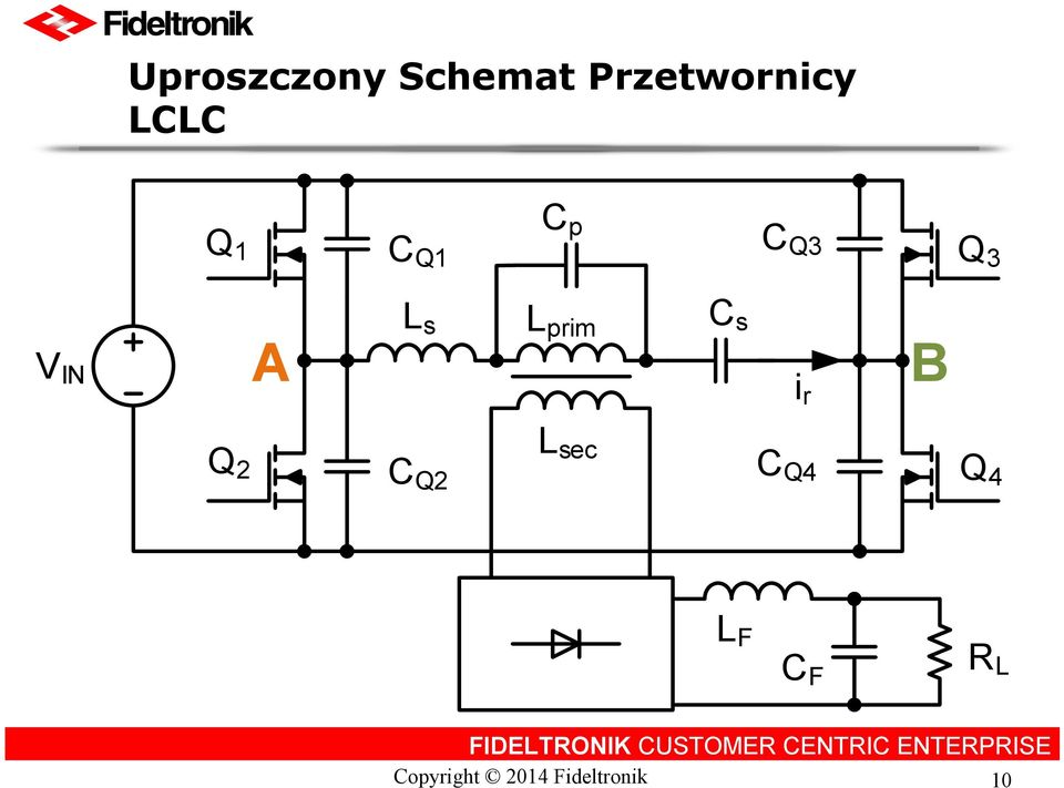 LCLC Q 1 C Q1 C p C Q3 Q 3 V IN A L