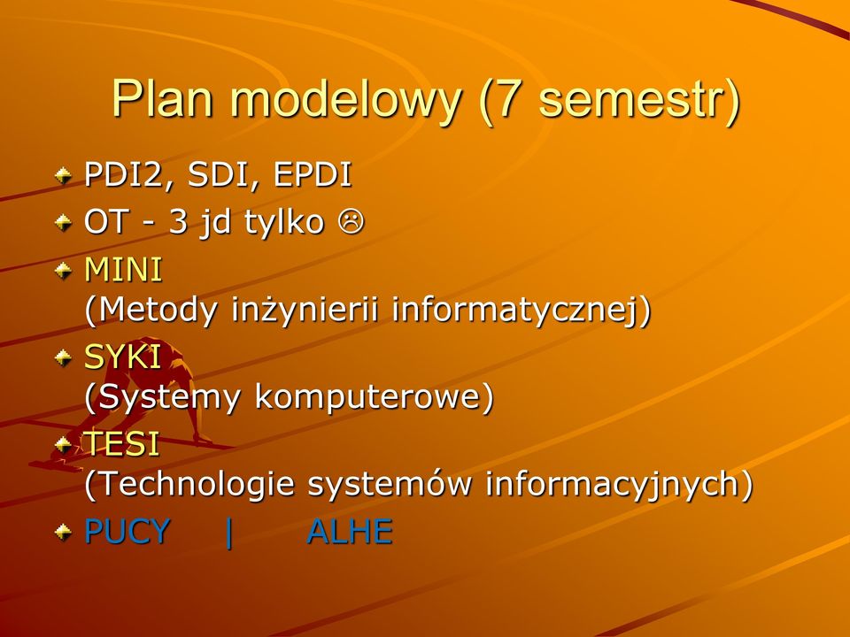 informatycznej) SYKI (Systemy komputerowe)