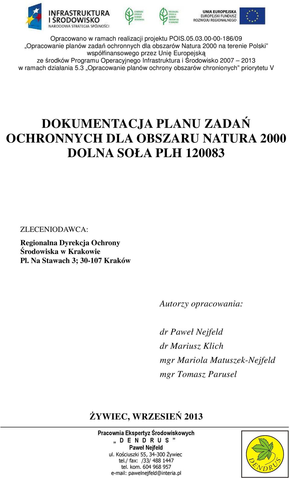 2013 w ramach działania 5.
