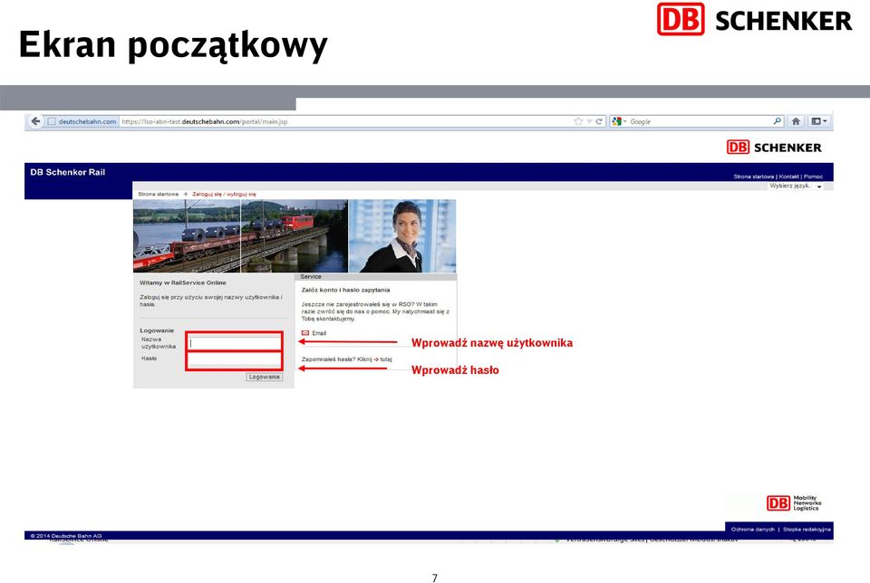 Wprowadź hasło For password maintenance