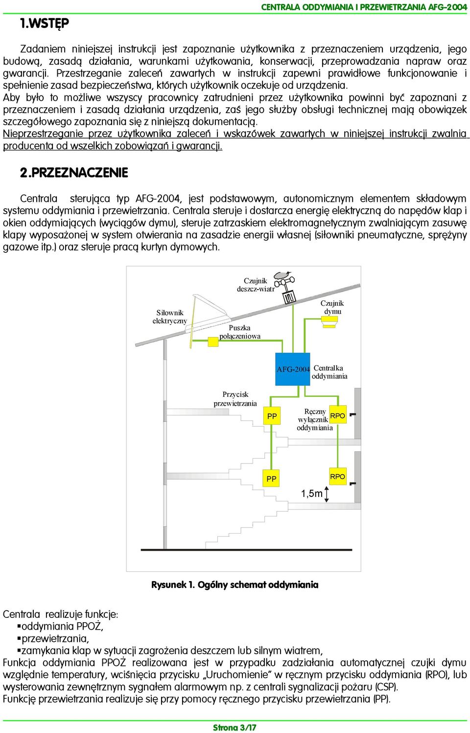 Przestrzeganie zaleceń zawartych w instrukcji zapewni prawidłowe funkcjonowanie i spełnienie zasad bezpieczeństwa, których użytkownik oczekuje od urządzenia.