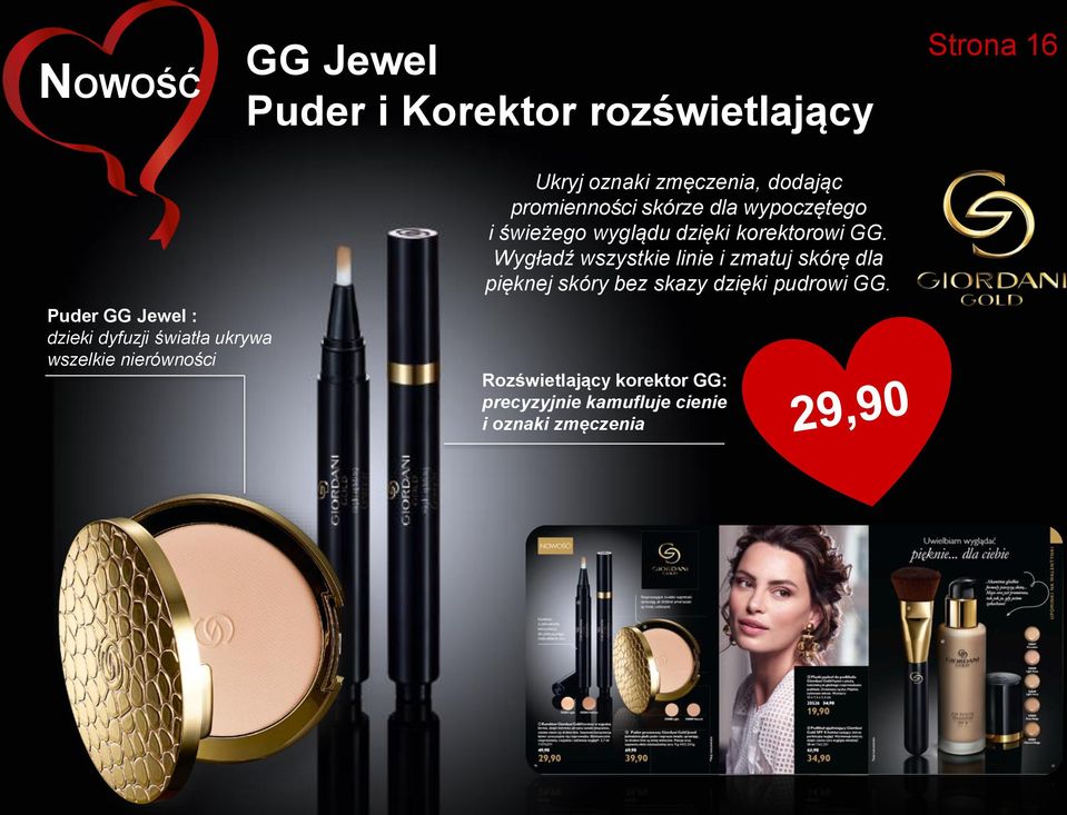 świeżego wyglądu dzięki korektorowi GG.