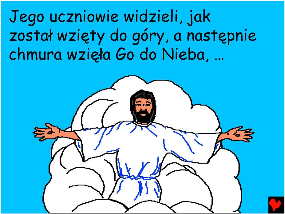 wzięty do góry, a