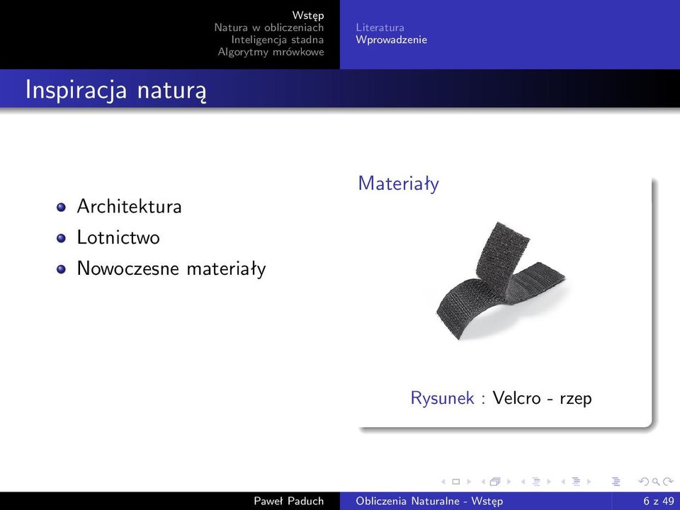 materiały Materiały Rysunek : Velcro -