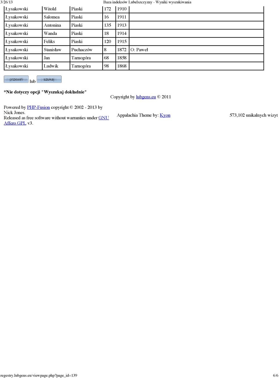 by PHP-Fusion copyright 2002-2013 by Nick Jones. Released as free software without warranties under GNU Affero GPL v3.