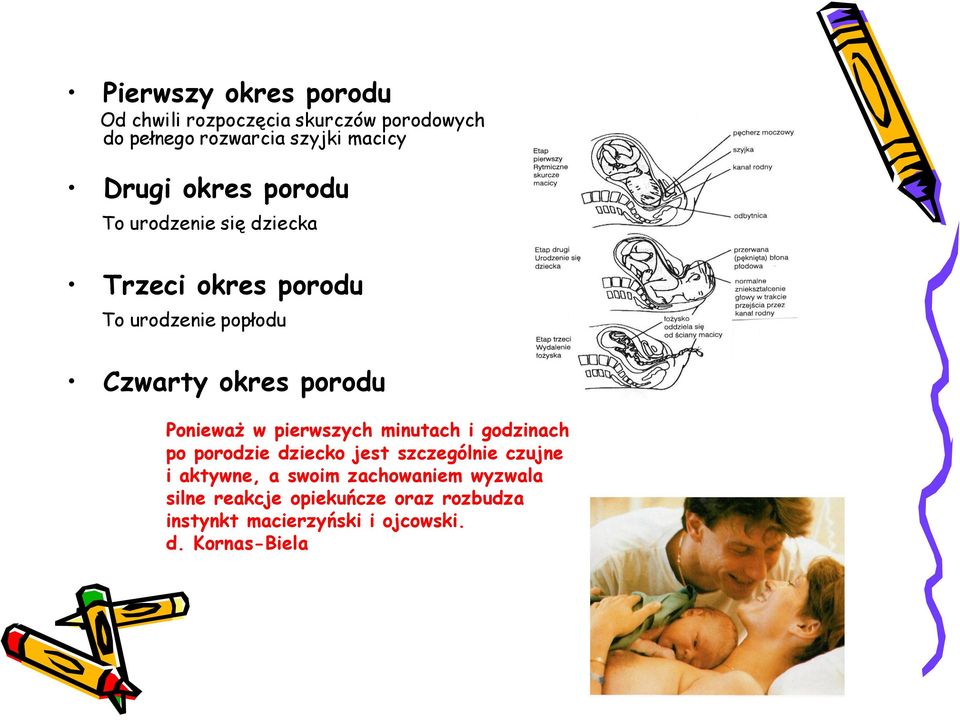 Ponieważ w pierwszych minutach i godzinach po porodzie dziecko jest szczególnie czujne i aktywne, a