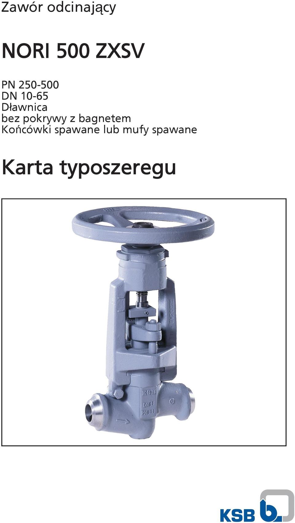 pokrywy z bagnetem Końcówki