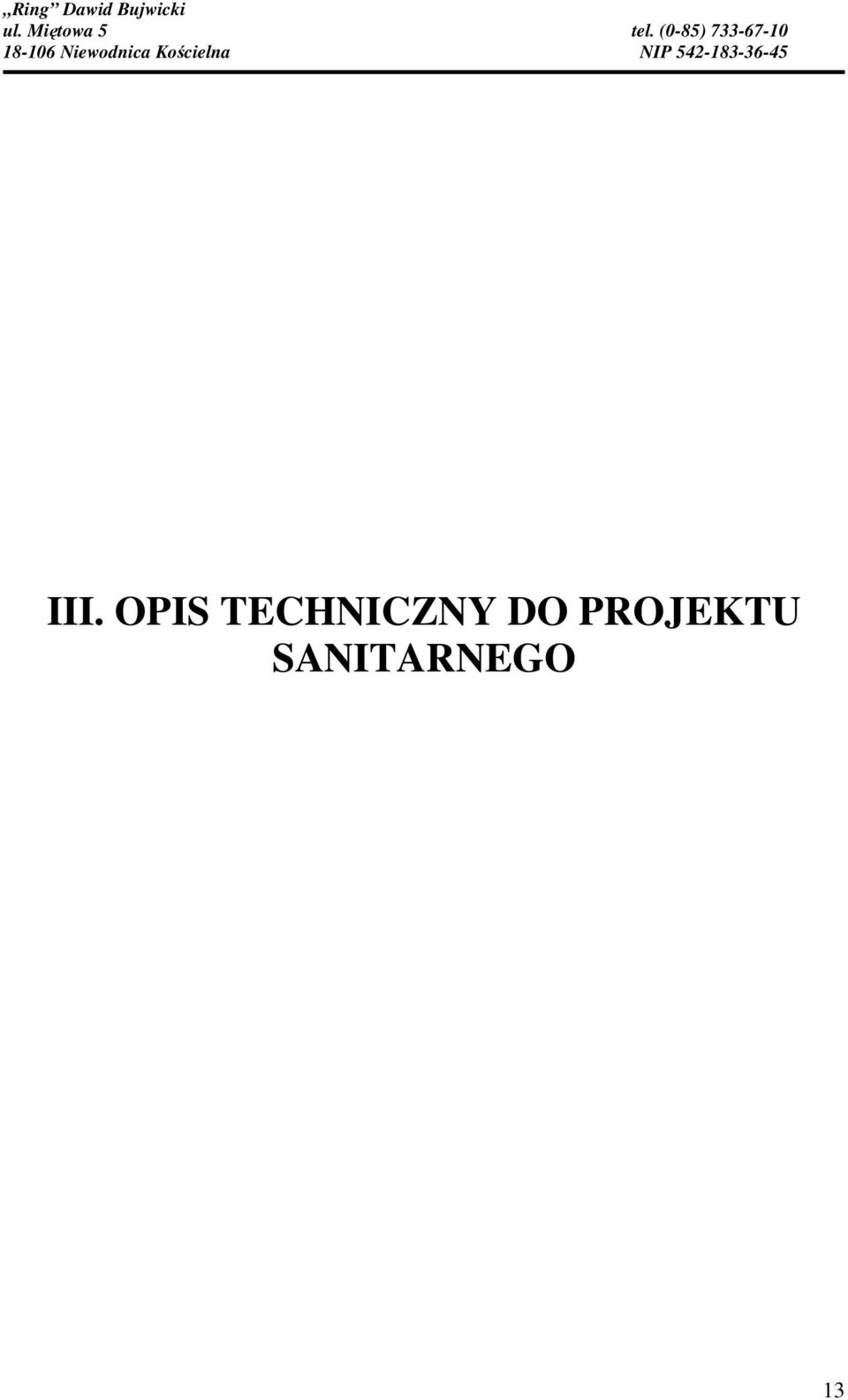 DO PROJEKTU