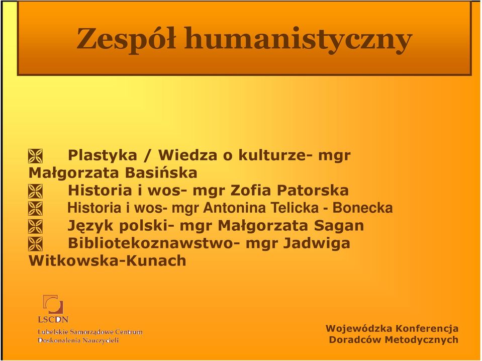 Historia i wos- mgr Antonina Telicka - Bonecka Język