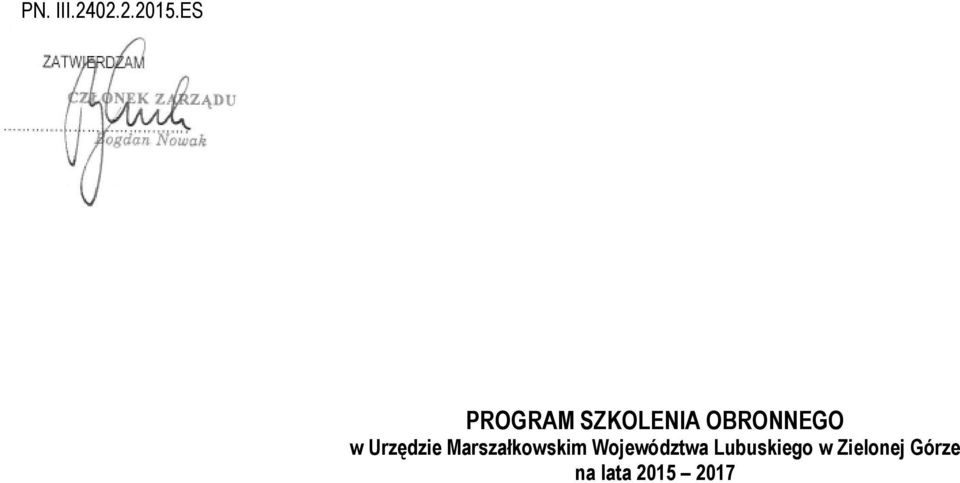 Urzędzie Marszałkowskim Województwa