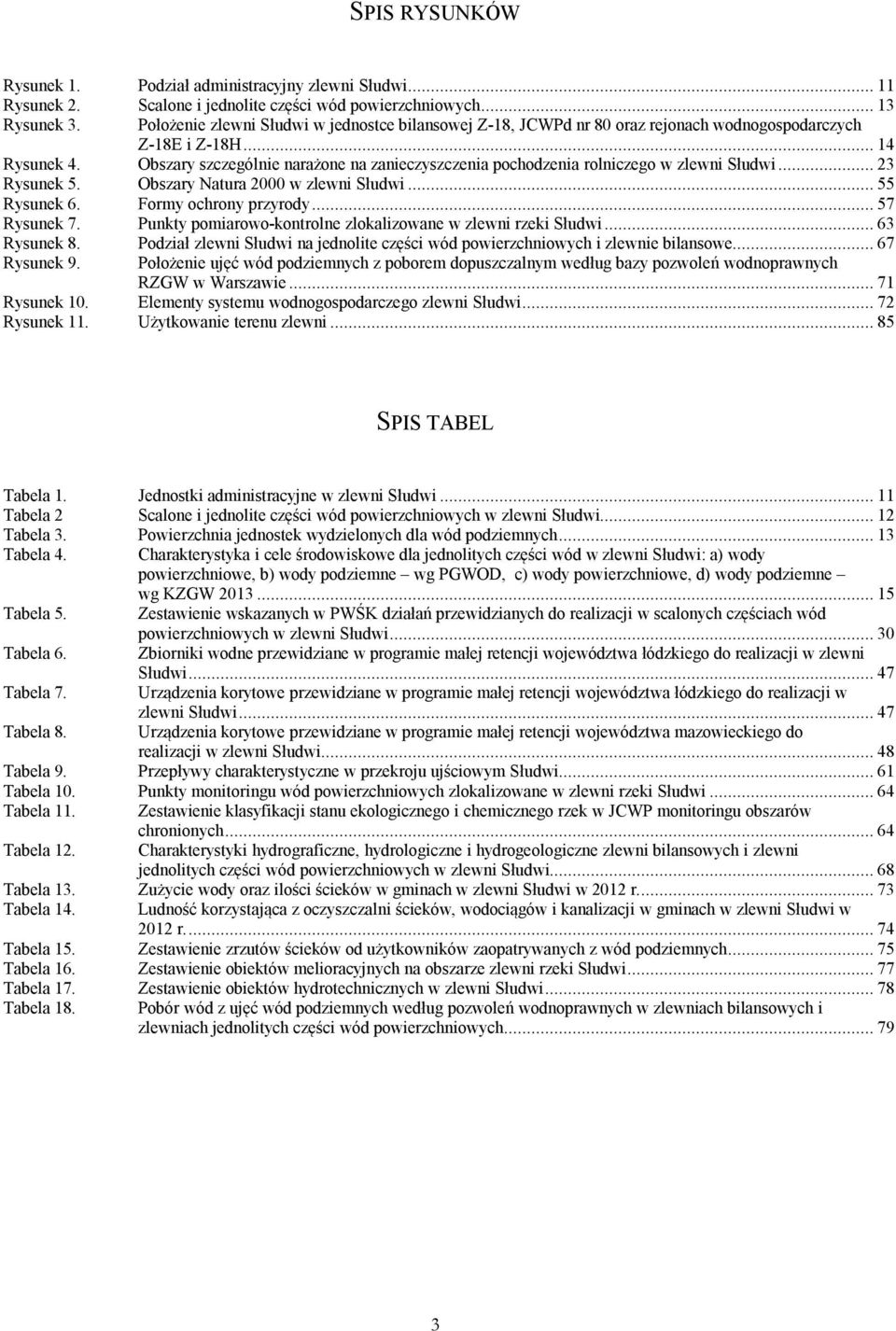 Obszary szczególnie narażone na zanieczyszczenia pochodzenia rolniczego w zlewni Słudwi... 23 Rysunek 5. Obszary Natura 2000 w zlewni Słudwi... 55 Rysunek 6. Formy ochrony przyrody... 57 Rysunek 7.