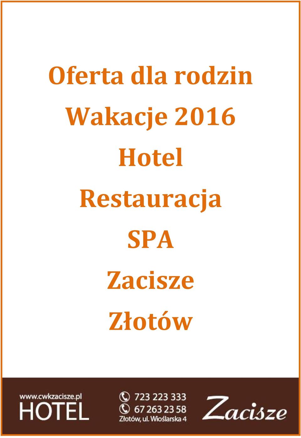 2016 Hotel