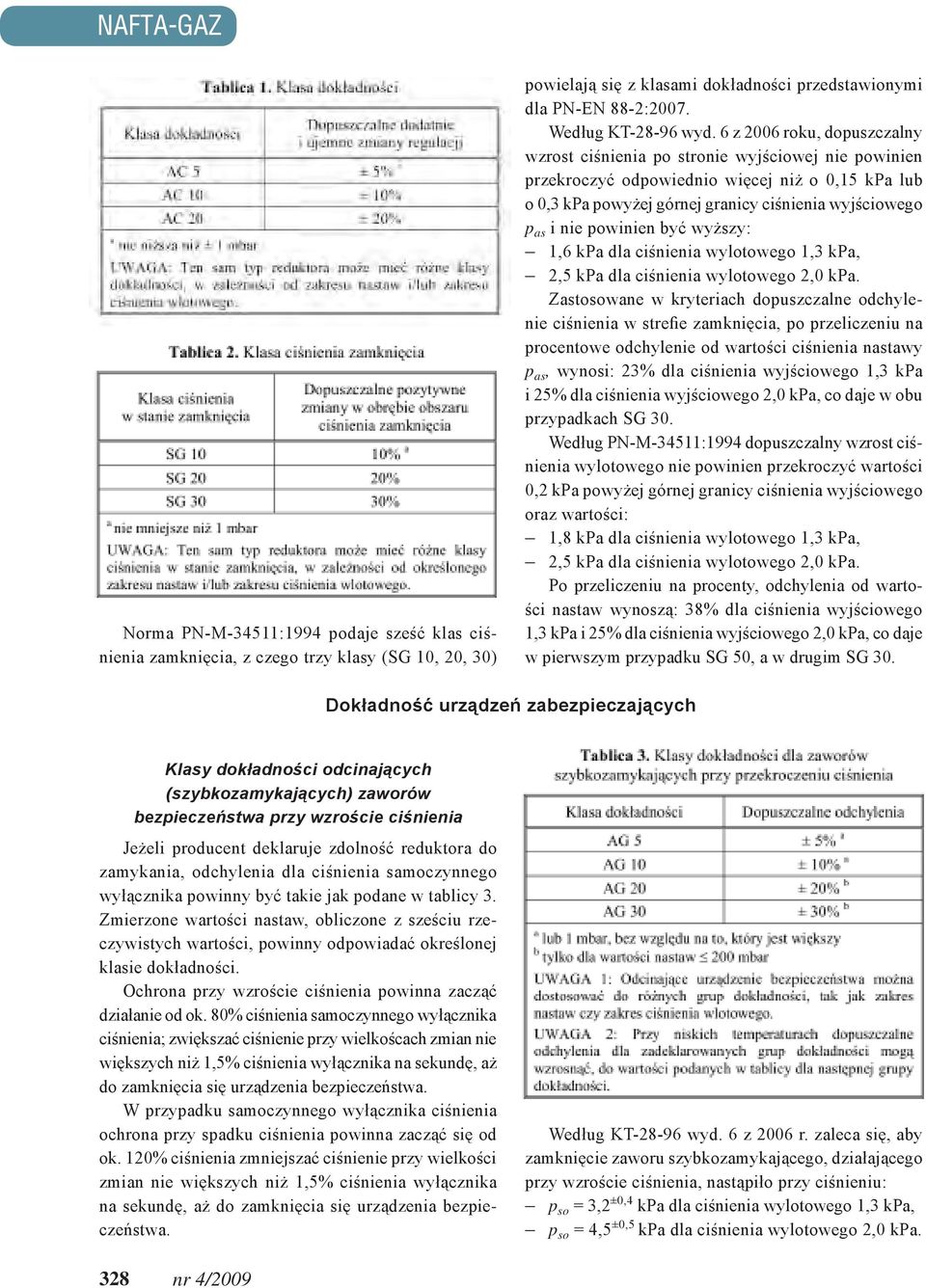 powinien być wyższy: 1,6 kpa dla ciśnienia wylotowego 1,3 kpa, 2,5 kpa dla ciśnienia wylotowego 2,0 kpa.