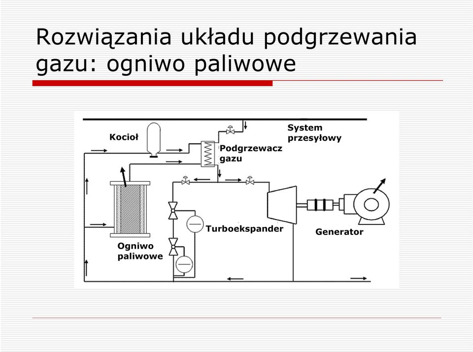 Podgrzewacz gazu System