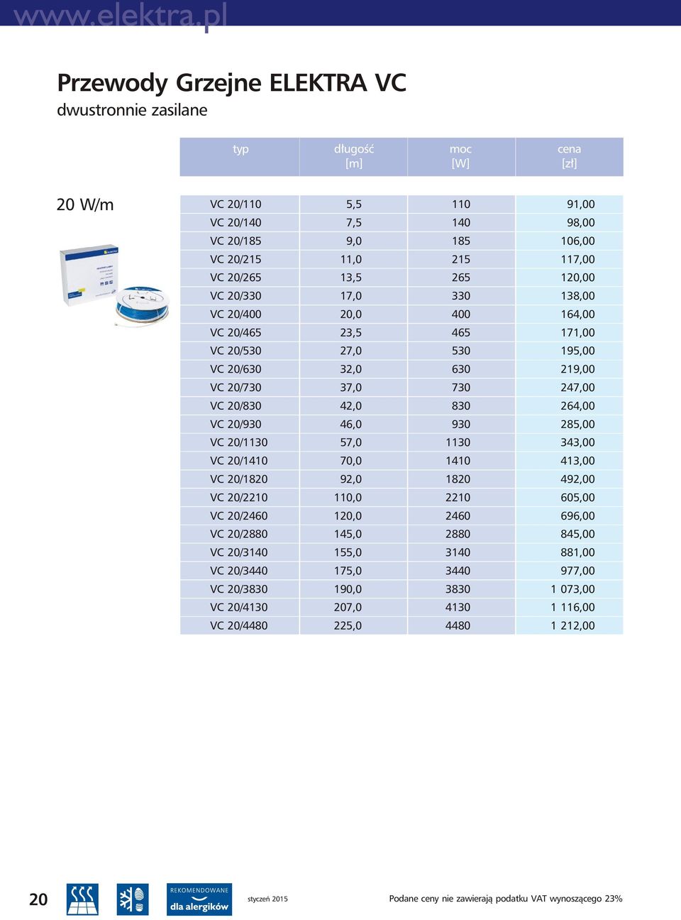 70,0 1410 VC 0/180 9,0 180 VC 0/10 110,0 10 VC 0/460 10,0 460 VC 0/880 145,0 880 VC 0/3140 155,0 3140 VC 0/3440 175,0 3440 VC 0/3830 190,0 3830 VC 0/4130 07,0 4130 VC