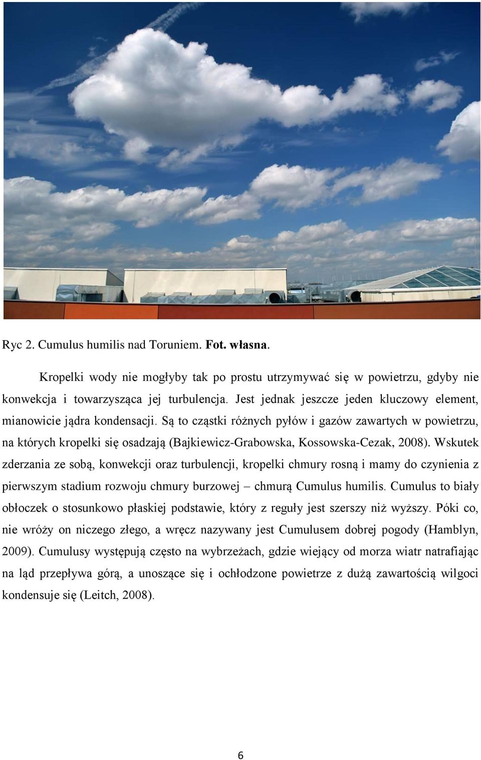 Są to cząstki różnych pyłów i gazów zawartych w powietrzu, na których kropelki się osadzają (Bajkiewicz-Grabowska, Kossowska-Cezak, 2008).