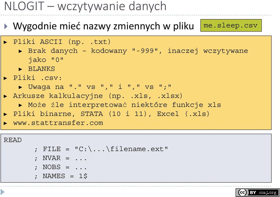 " vs "," i "," vs ";" Arkusze kalkulacyjne (np..xls,.