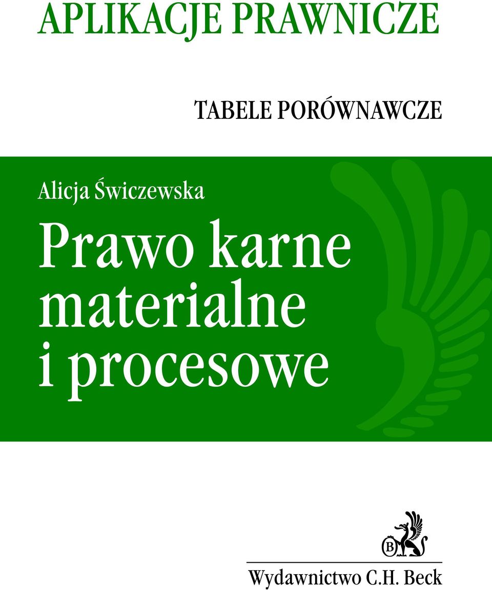 Świczewska Prawo karne